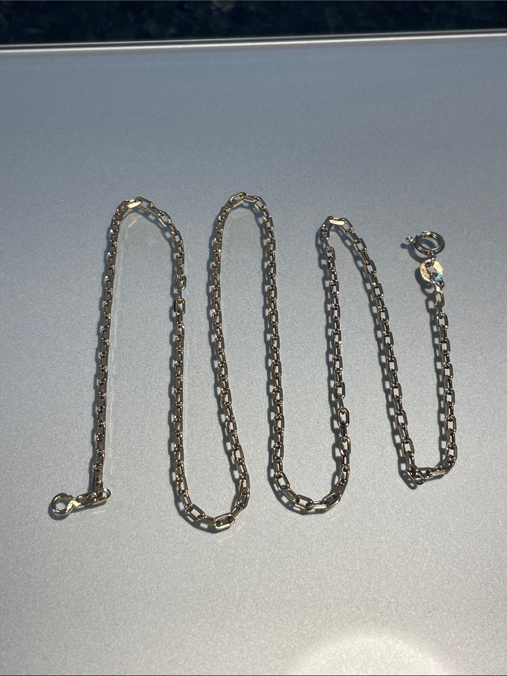 Vintage 13.5k (562) Biker Link Chain 18” 7 grams - Picture 9 of 13